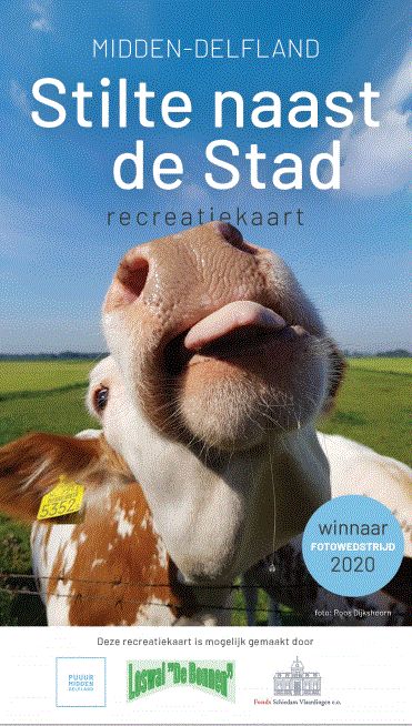 Vernieuwde recreatiekaart Stilte naast de Stad 
