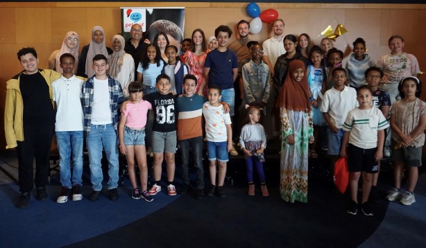 Feestelijke diploma-uitreiking Petje af Waterweg