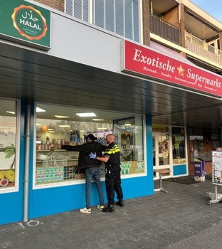 Handhavingsactie met diverse veiligheidspartners in Holy