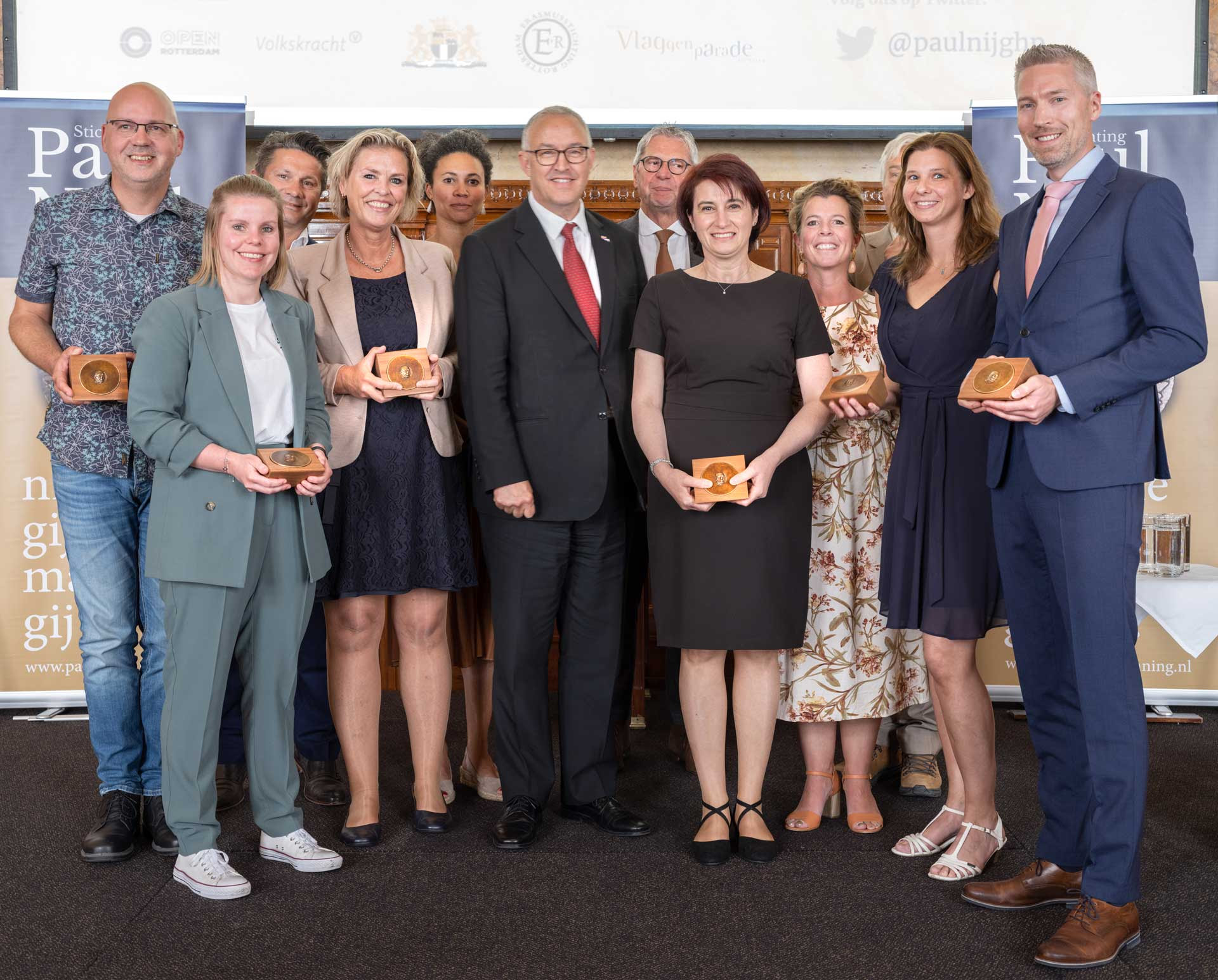 Paul Nijgh-penningen uitgereikt aan de zorgprofessionals in Rotterdam