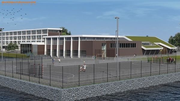 Voorbereidingen bouw sporthal Claudius Civilislaan in juni 2022 van start