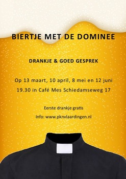 Biertje met de dominee?