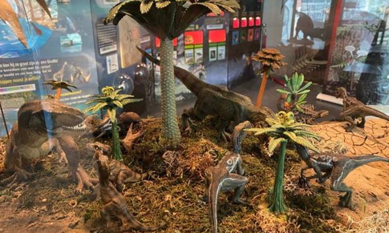 Dino-tentoonstelling in Museum Vlaardingen