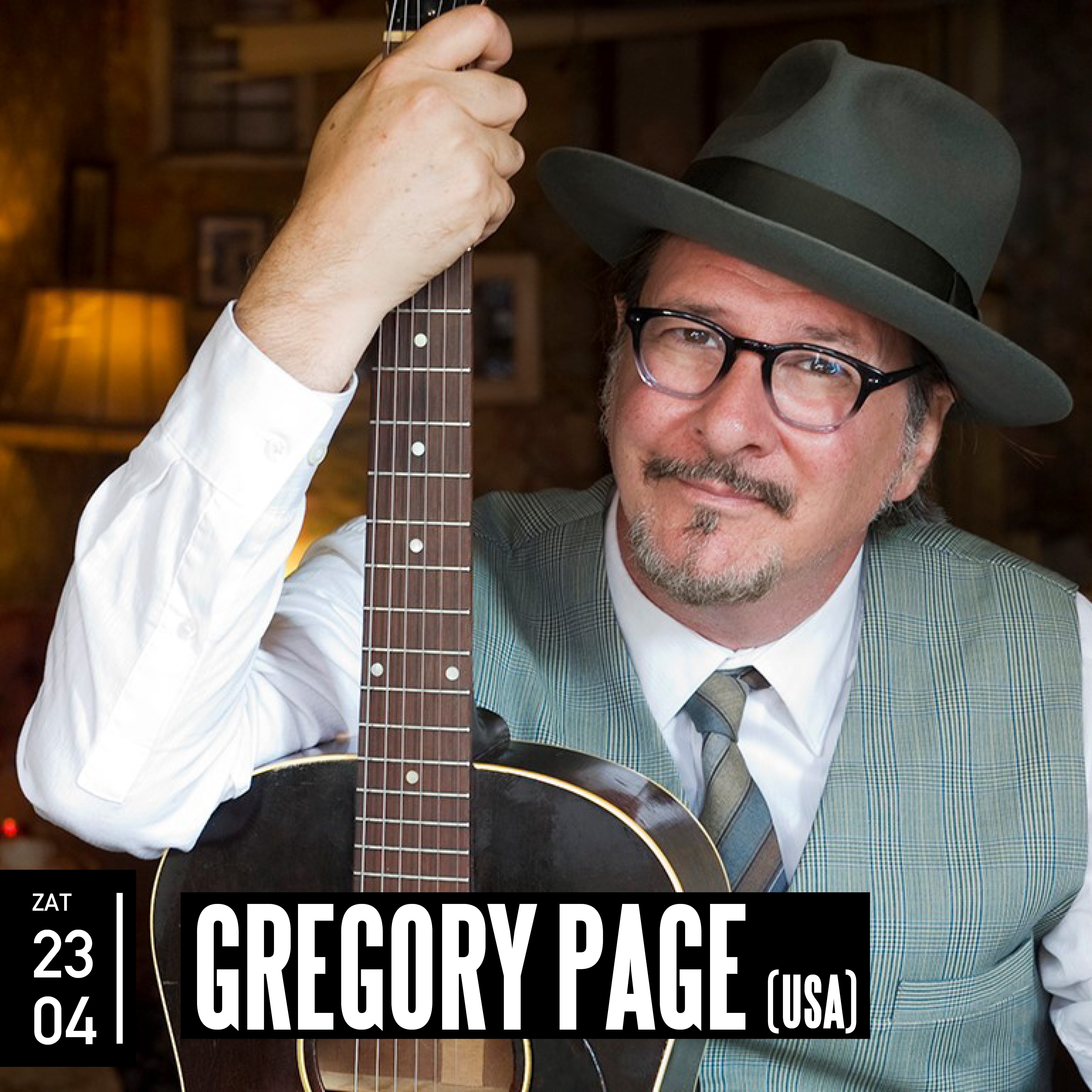 Gregory Page in De Kroepoekfabriek