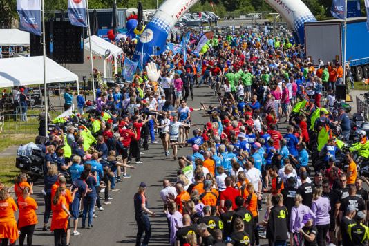 210 teams verschijnen tijdens Pinksteren aan start 33ste Roparun