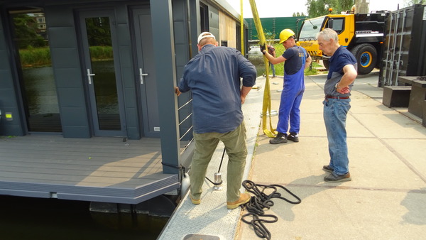 Havenlodge gearriveerd bij Waterpoort