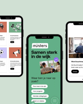 Minters lanceert vernieuwd platform voor inwoners en professionals