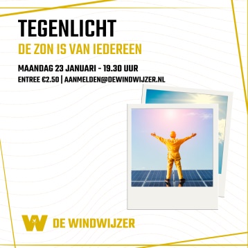 De zon is van iedereen op 23/1