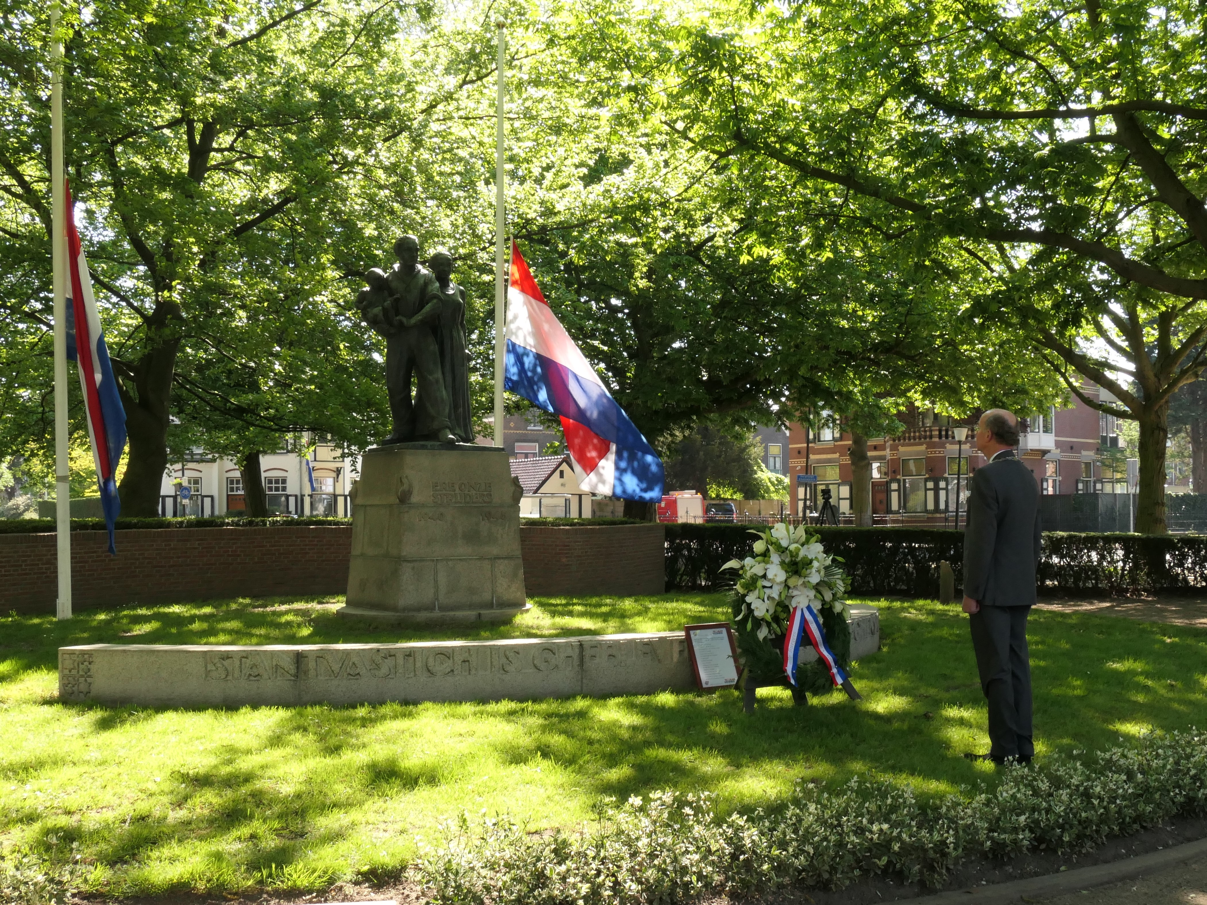 Dit jaar wederom sobere dodenherdenking
