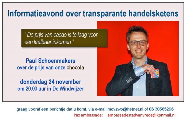 Prijs cacao te laag voor leefbaar inkomen