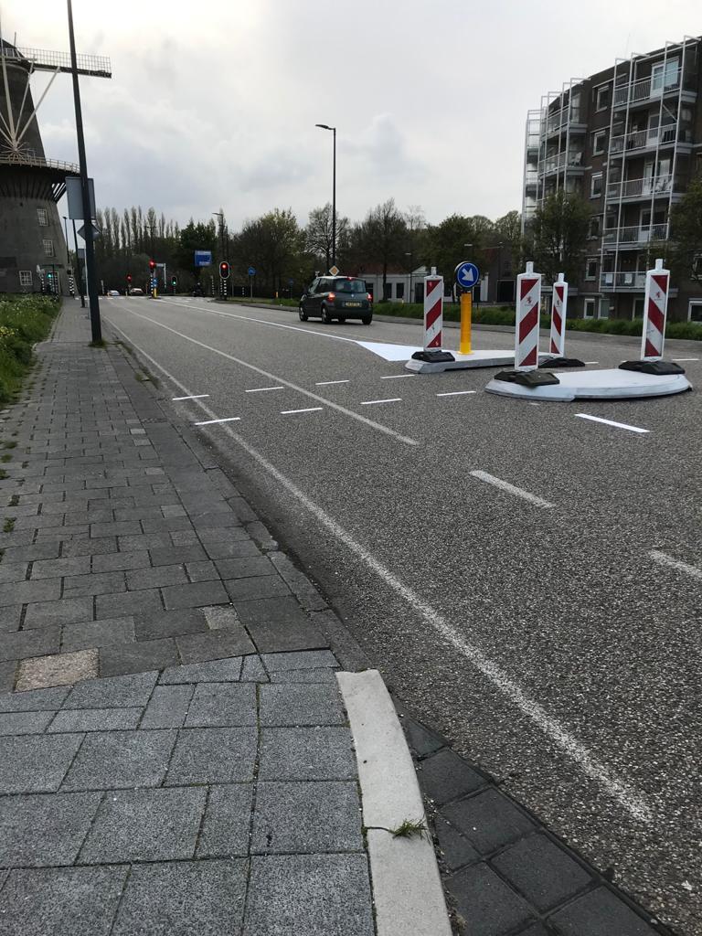 Verandering wegindeling Westlandseweg in Vlaardingen
