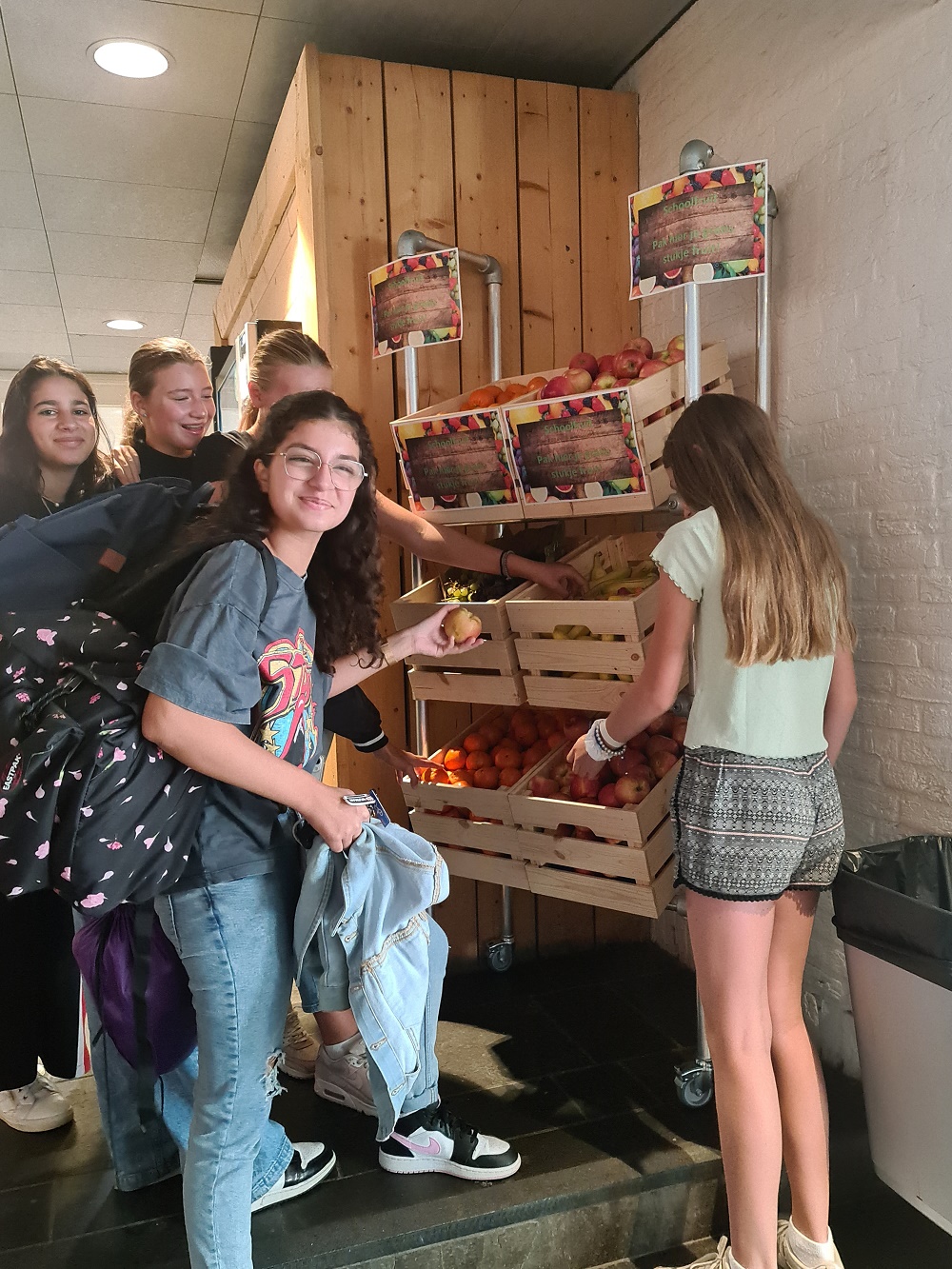 'Fruit eten is gezond en verbetert de schoolprestaties'