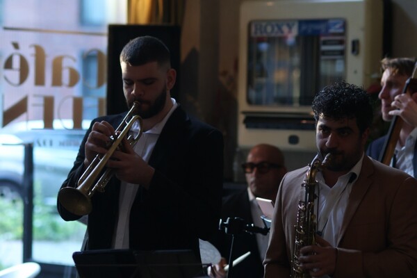 Iain Matthews en BJ Baartmans in Grand Café de Waker