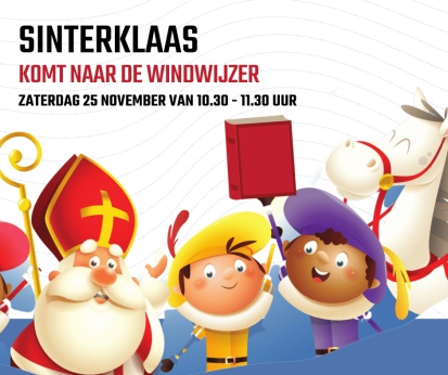 Sinterklaas komt naar De Windwijzer