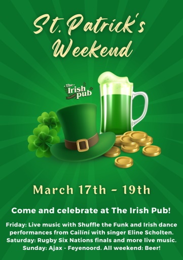 Vier St. Patrick’s Day in Irish Pub